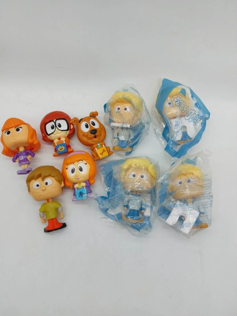 Scooby Doo Toys McDonald’s And Burger King Mixed Lot Of 9